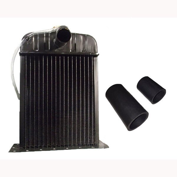 Aic Replacement Parts 351878R92 Radiator w Hose Kit Fits Case Fits IH Fits FARMALL Fits Cub Fits Cub L 351878R92-HOSE - main